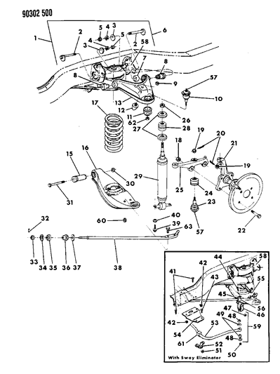 Ball Joint, Lower Control Arm W/3000, 3300, 3600 Lb. Axle Diagram for 3837088