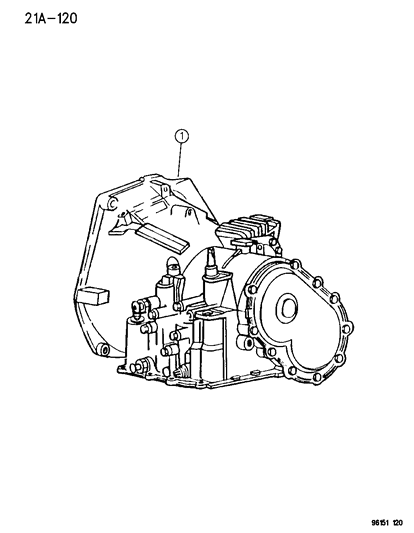 Transaxle Diagram for R4778716AB