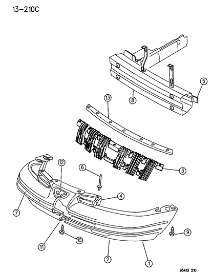 Medallion, Fascia Diagram for LK15RP6