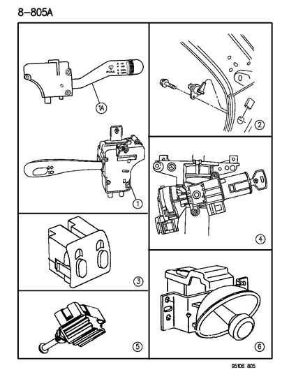2021 Chrysler Voyager Switch, Oil Pressure Diagram for 4601518