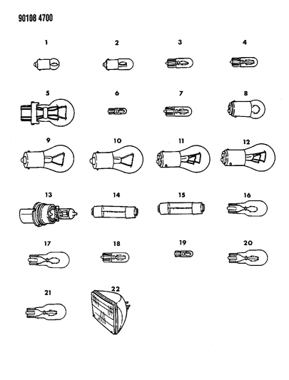 Bulb, Parking / Turn / Daytime Running Lamp, #3157Na Diagram for 154525
