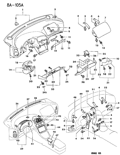 Bolt , (Washer Assembled 6X25 4T) Diagram for MS240142