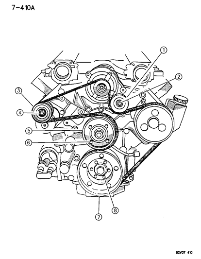 2015 Jeep Renegade Screw, Idler Attaching Diagram for 34202884
