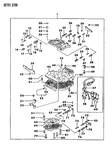 2017 Ram ProMaster City Ball, Valve Body, Inner, 1992-93 Diagram for MD755512