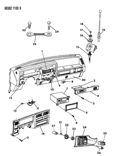Knob, Cigarette Lighter (Black) Diagram for 4350066