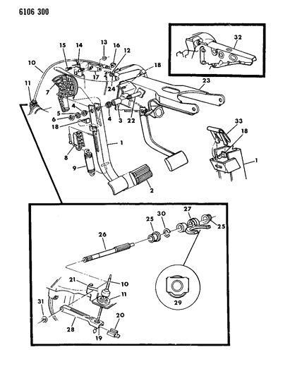 Spring, Clutch Cable Adjuster Diagram for 4188666