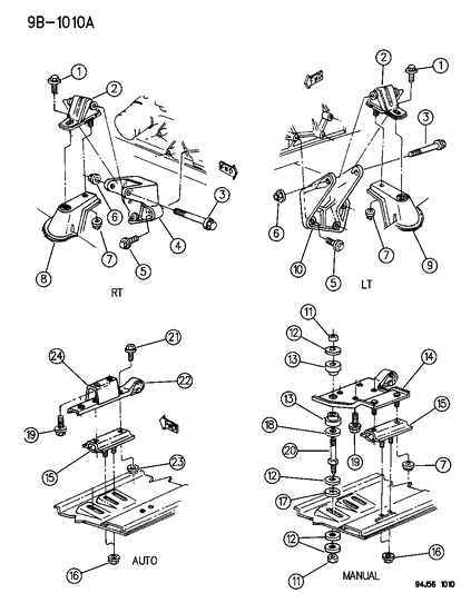 1986 Jeep Grand Wagoneer Nut And Washer Diagram for 34202013