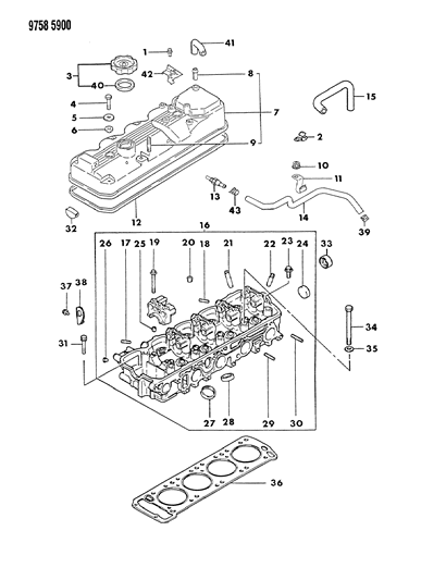Packing, Circular (Up To June 83) Diagram for MD072821
