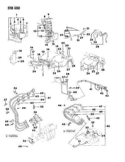 Bolt, 6X16 (H, P Series) , D Engine, 5 Transmission Diagram for MS240121