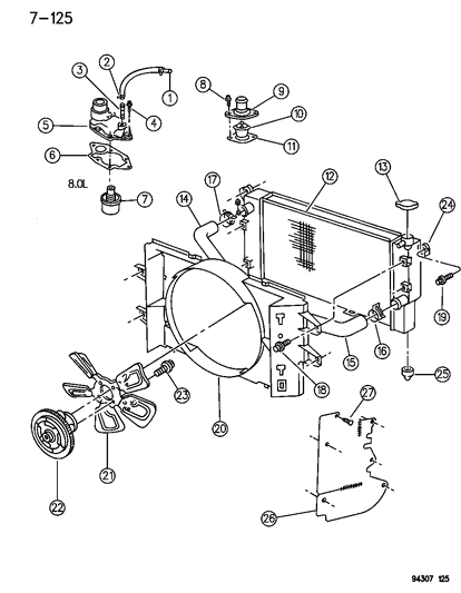 Thermostat Assembly Diagram for 4494469