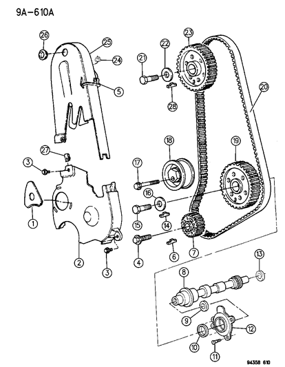 Bolt And Washer Hexagon Flange Head Locking M12X1.75X75 Diagram for 6503382