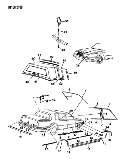 Nut, Roof Cap Retaining Stud , (Stamped Nut W/Seal) Diagram for 6032389