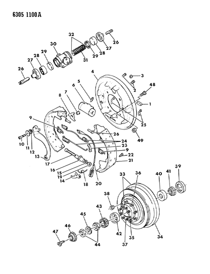 Spring, Adjusting Lever, Right Diagram for 4383274