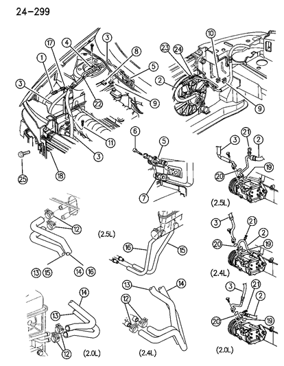 Tube Assembly, Heater Diagram for 4596736