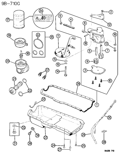 Indicator, Engine Oil Level Diagram for 33007167