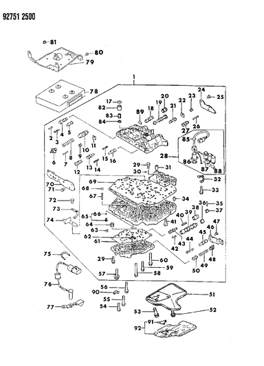 Screw, Instrument Panel Meter Tapping (5X16) Diagram for MF453033
