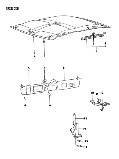 1997 Dodge B3500 Screw , (Washer Assembled 5X25) Diagram for MS350072