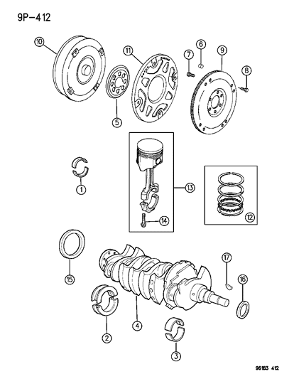 2019 Chrysler Pacifica Converter Package, Torque Diagram for R4796384AB