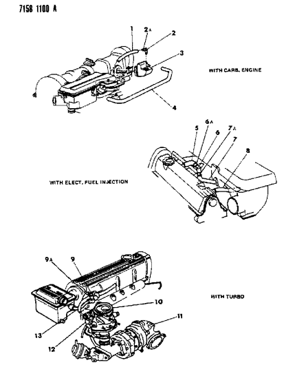 2020 Ram ProMaster 1500 Hose, Crankcase Vent To Air Cleaner W/Edf Injection Engine Diagram for 4343477