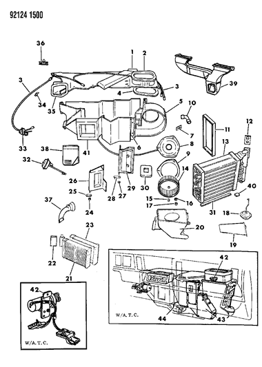 2025 Ram ProMaster 1500 Spring Nut, Inside Hood Release Cable To Handle, Black Diagram for 6031147