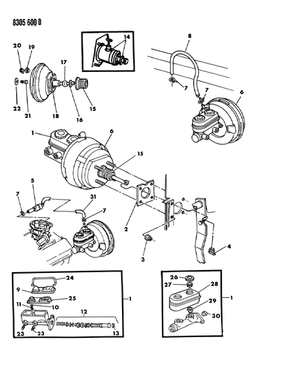 1988 Dodge W150 Hose, .34 Inside Diameter, 50 Ft. Roll Diagram for 3879277