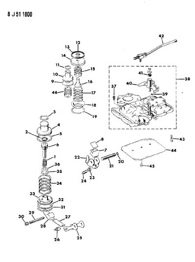 Solenoid, Transmission Governor Pressure, 2 Prong Connector Diagram for 3878313