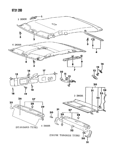 Screw , (Washer Assembled 5X25) Diagram for MS350072