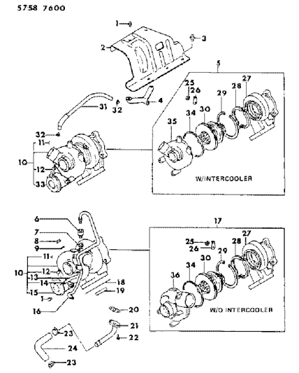 Bolt, Flange (After 1/84) Not Shown Diagram for MD025178