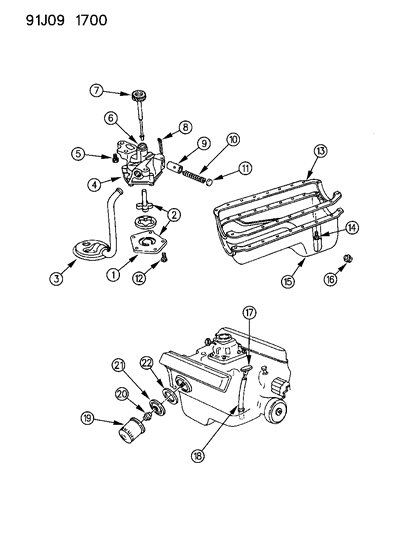 Indicator, Oil Level Diagram for 53009123
