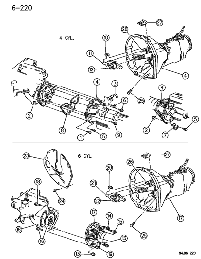 Release Fork Diagram for 52107555AB