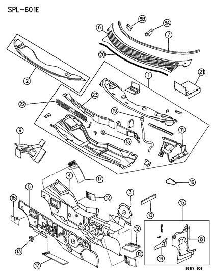 Cap, Rear Wheelhouse Inner Rear Stut Mounting Reinforcement Diagram for 4278178