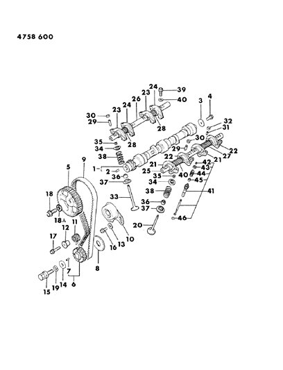 Bolt, Flange (8X38) 7T Diagram for MF140232