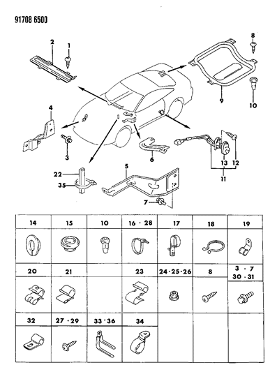 2016 Ram ProMaster City Bolt And Washer (6X16 7T) Diagram for MB330946
