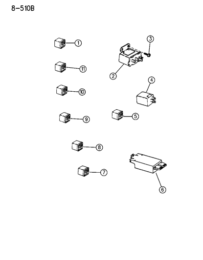 Relay, Micro, Door Lock, Security Alarm Diagram for 56006846
