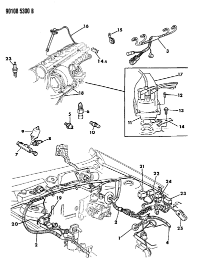 2007 Dodge Grand Caravan Fuel Pump , (Shutdown ) (Stamped 5227970) Diagram for 4439034