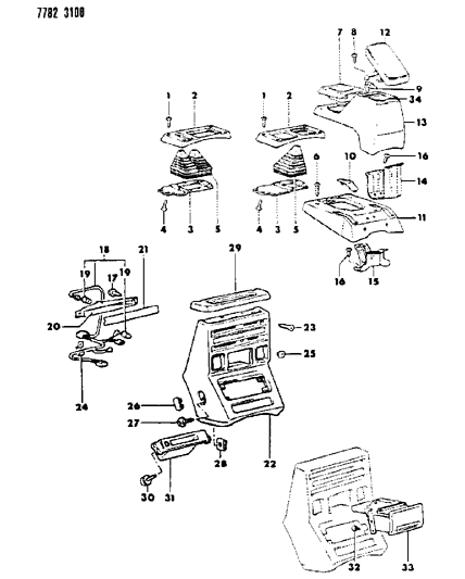 2009 Dodge Avenger Screw Diagram for MB409435