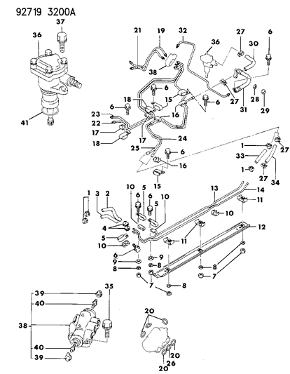 Nut, Jam , (12) Diagram for MF430843
