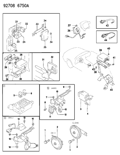 Bolt And Washer M6X16 Diagram for MS240391