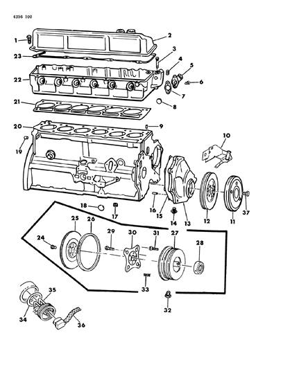 Screw Hexagon Head .312-24X.44 Driveplate To Converter Diagram for 1949765