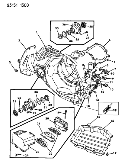 2014 Ram ProMaster 2500 Shield Assembly, Transmission Solenoid Sound Diagram for 4505589