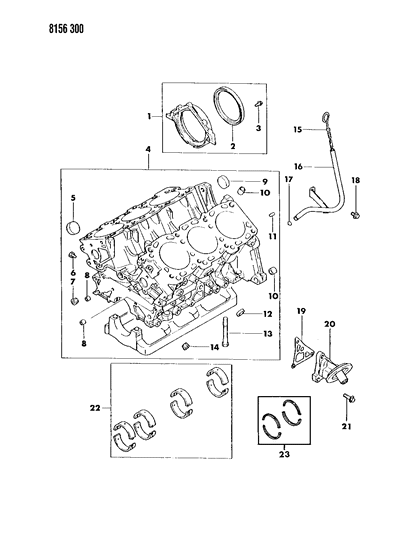 2011 Dodge Challenger Rod, Oil Level Gauge Diagram for MD103163