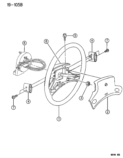 Air Bag, Module Diagram for 4856060