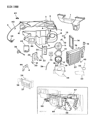 1986 Dodge Conquest Module, Power ATC Diagram for 3848564