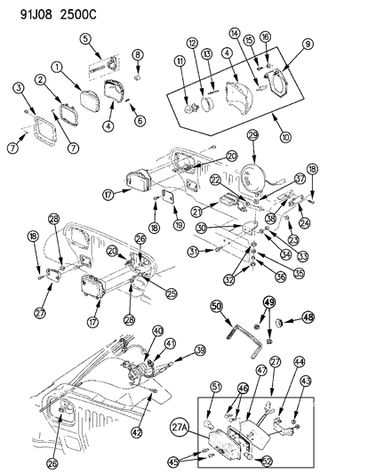 Headlamp Assembly, ECE Diagram for 56003086