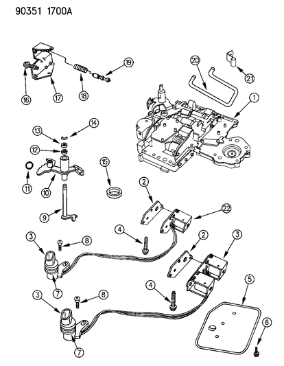 O - Ring, Solenoid Wiring Connector Diagram for 6033448