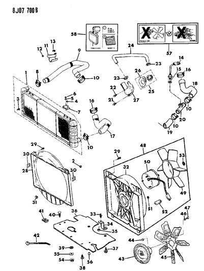 Strap, Hose Support-4.2L Engine Diagram for J3223227