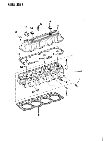 Grommet, PCV Diagram for 53004721