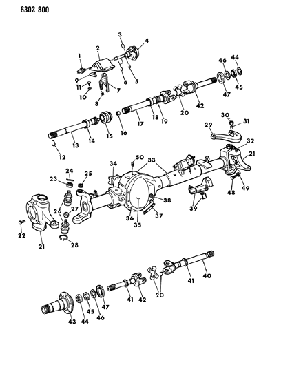 2025 Jeep Wagoneer L Seal, Oil (Intermediate Shaft ) (Vendor #473814) Diagram for 4137744