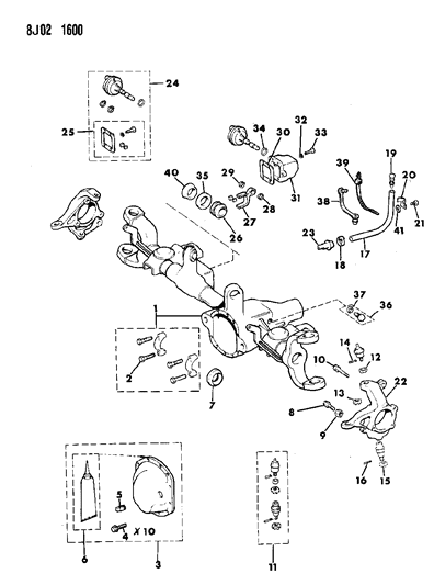 2024 Jeep Compass Sealer, Gasket - In - A - Tube Room Temperature Vulcanizing Diagram for J8993317