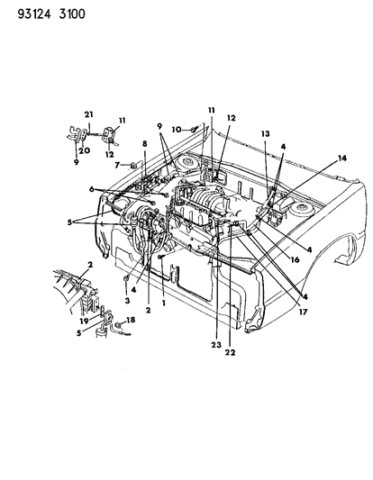2016 Dodge Challenger Tube, Heater Return 3.8L Engine Diagram for 4540096